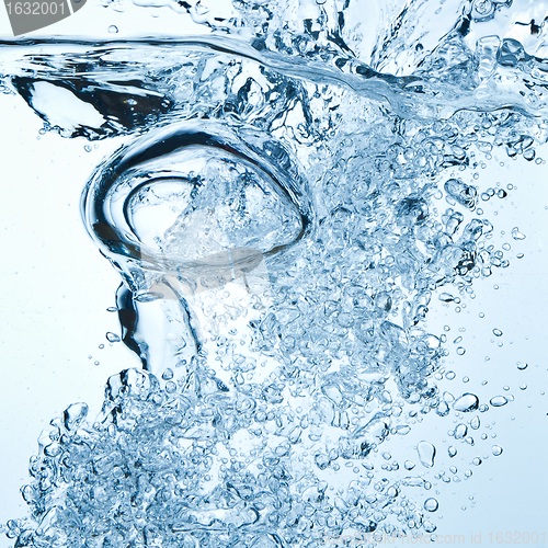 Image of bubbles in water