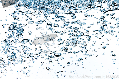 Image of bubbles in water