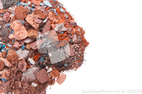 Image of crushed eyeshadows