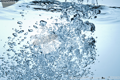 Image of bubbles in water