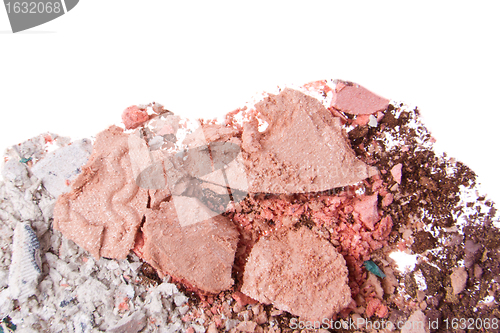 Image of crushed eyeshadows