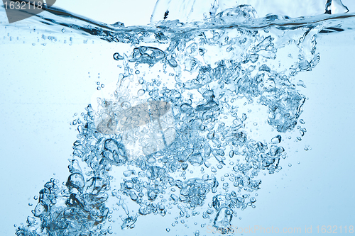 Image of bubbles in water