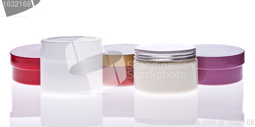 Image of cosmetic bottles