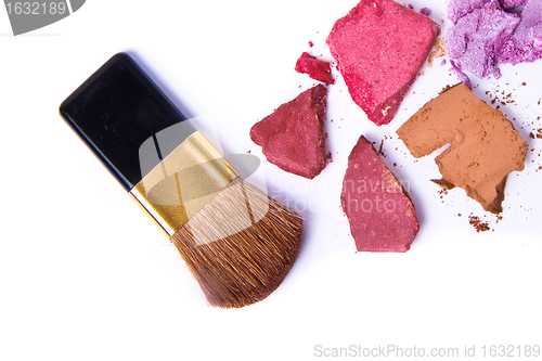 Image of crushed eyeshadow