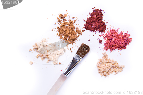 Image of crushed eyeshadow