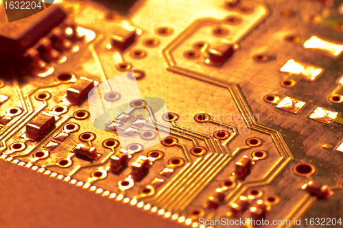 Image of electronic circuit board