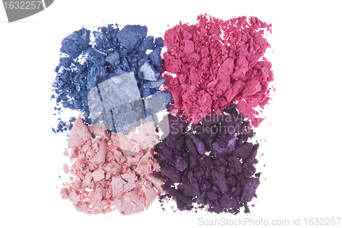 Image of crushed eyeshadows