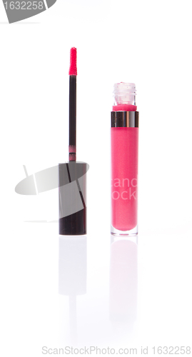 Image of lip gloss isolated