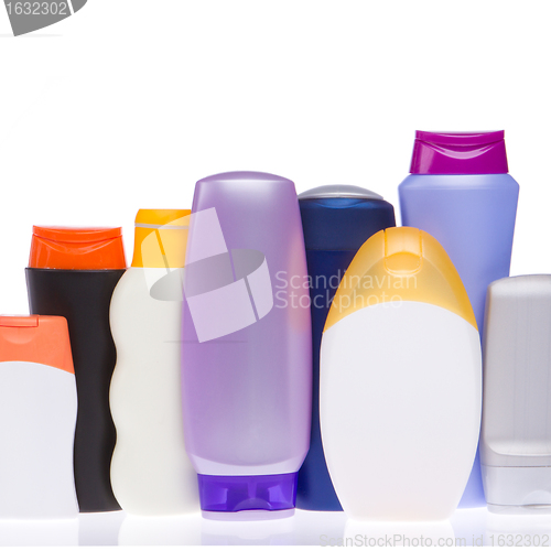 Image of cosmetic bottles