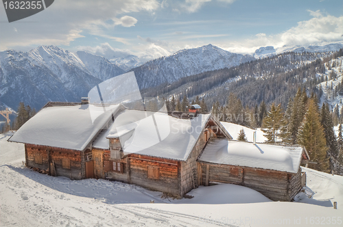 Image of mountain cabin