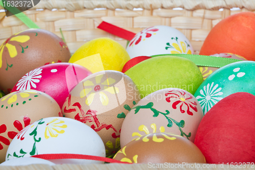 Image of painted easter eggs