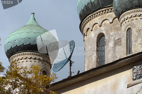 Image of satellite aerial