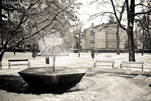 Image of historical town Sopot