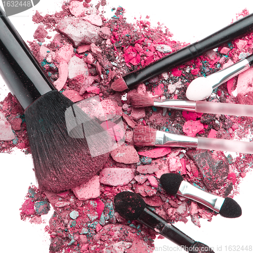 Image of crushed eyeshadows