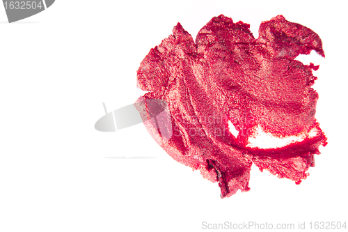 Image of smudged lipsticks