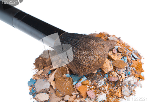 Image of crushed eyeshadows