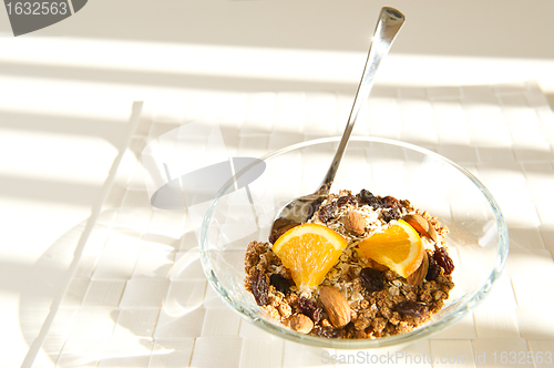 Image of Nutritious bowl of muesli