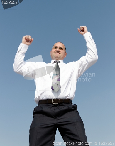 Image of happy businessman