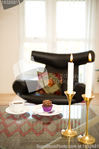 Image of Cupcake and Coffee