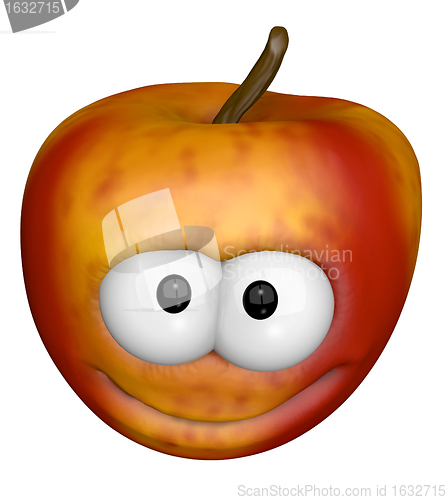 Image of funny apple