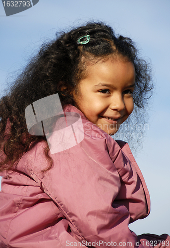 Image of afro girl