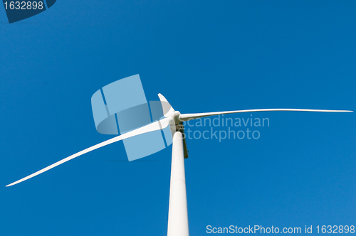 Image of Windmill and blue sky