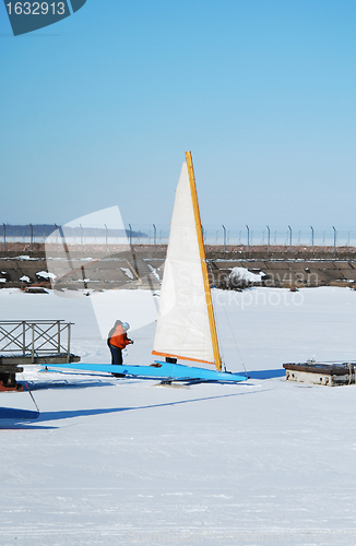 Image of Racing Ice Boat