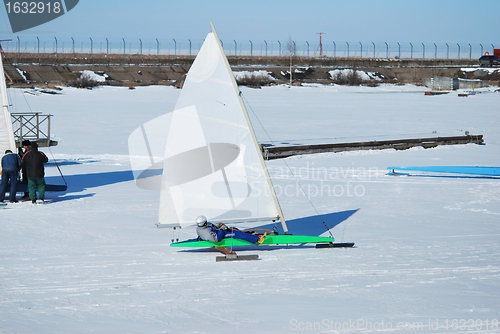 Image of Racing Ice Boat