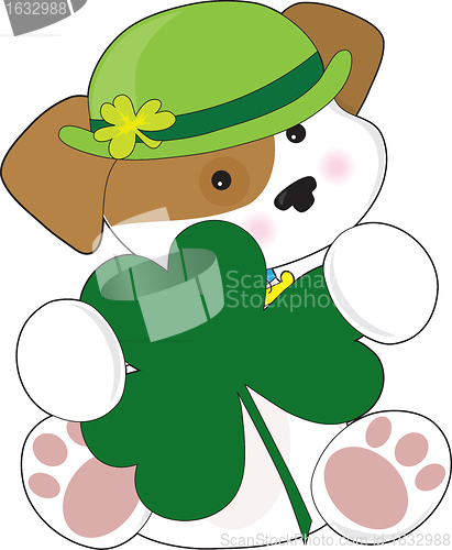 Image of Cute Puppy St Pats