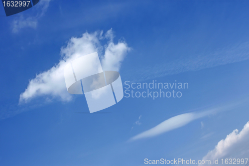 Image of Various types of clouds