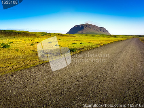 Image of Long dirty road