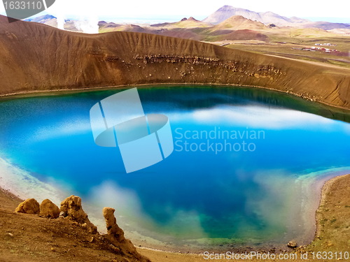 Image of Blue crystal lake