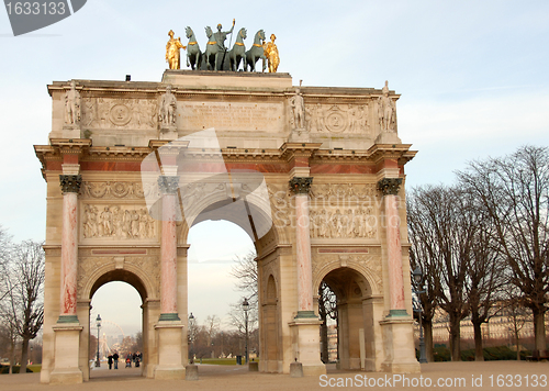 Image of Arc de Triomphe du Caroussel, Paris