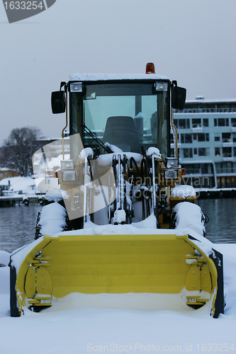 Image of Snow tractor