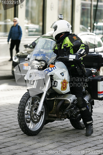 Image of Police bike