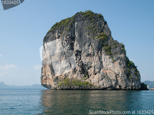 Image of Island at Phang Nga Bay off the coast of Krabi, Thailand