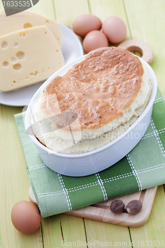 Image of cheese souffle