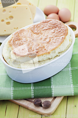 Image of cheese souffle