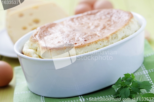 Image of cheese souffle