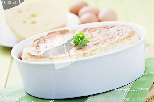 Image of cheese souffle