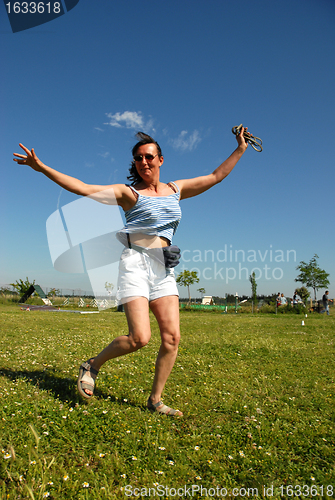 Image of happy woman