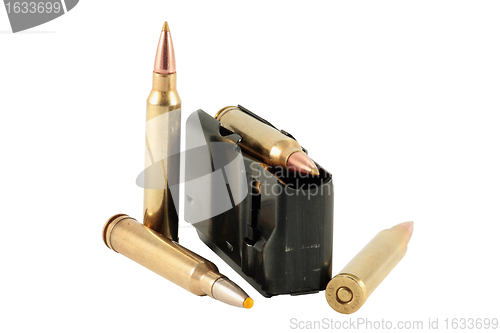 Image of bullets and charger