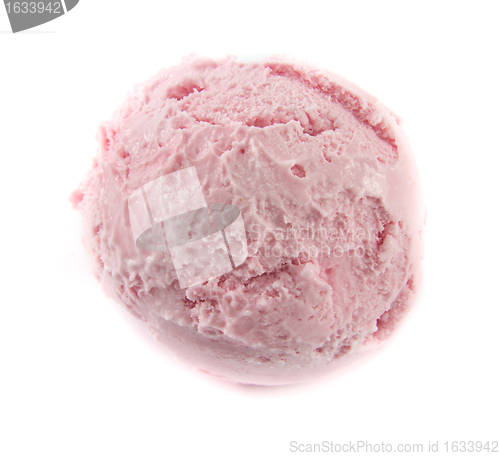 Image of Strawberry icecream ball