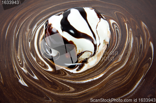 Image of Surrounded icecream scoop