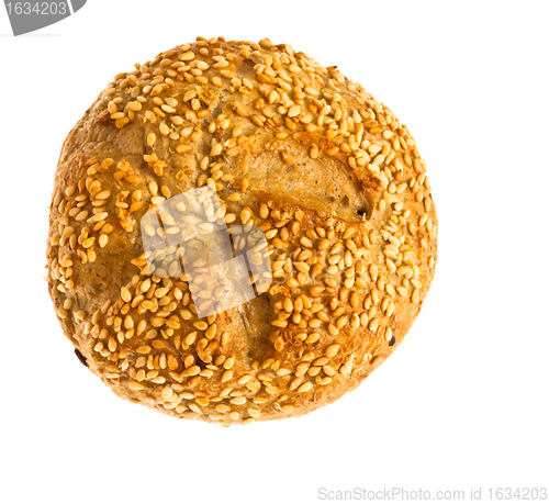 Image of bun with sesame seeds