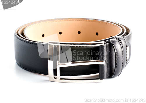 Image of twisted leather belt