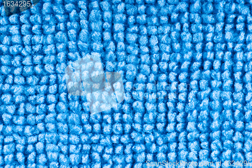 Image of blue microfiber textile texture