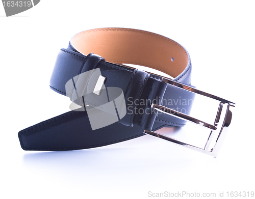 Image of twisted leather belt