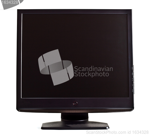 Image of black lcd screen