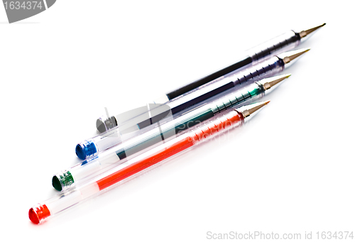 Image of set of gel pens